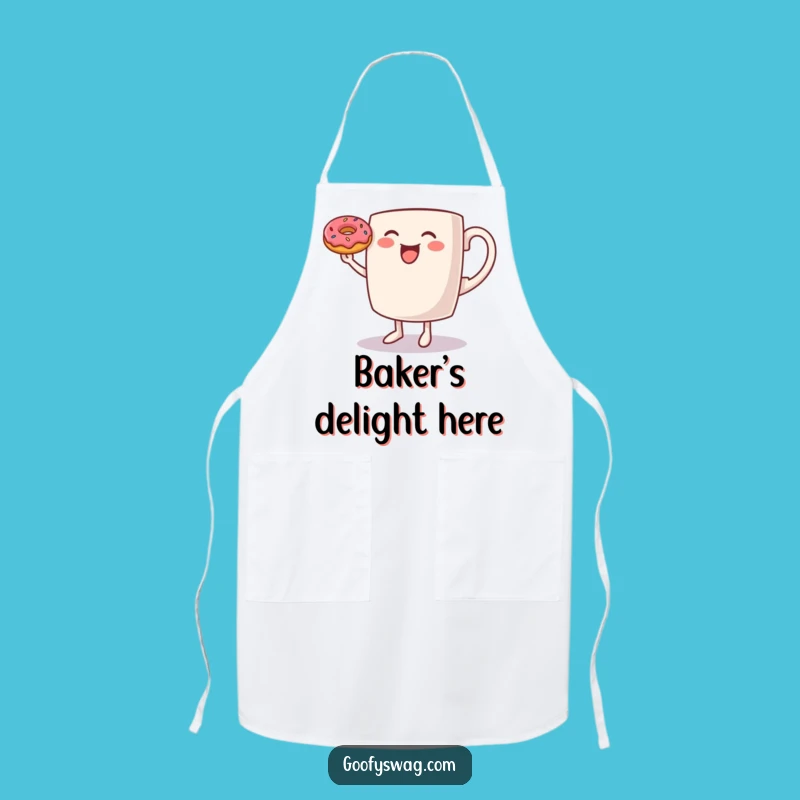 Funny Dancing Coffee Mug Apron: Dance Through Your Morning Meals!