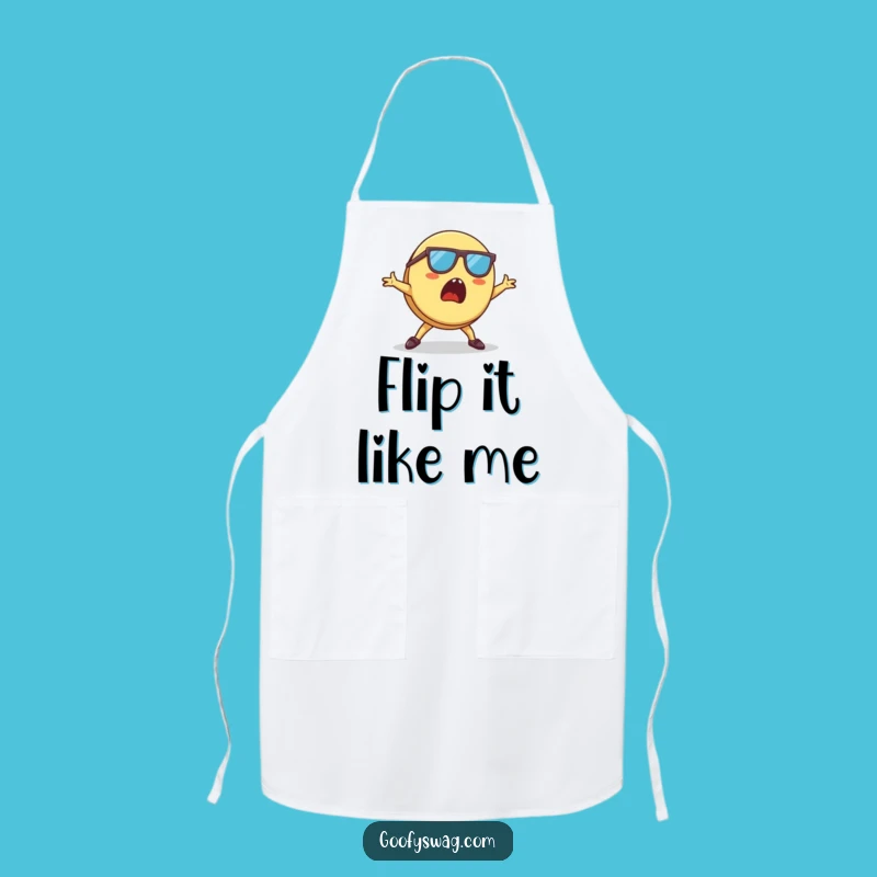 Funny Pancake Apron: Breakdancing Breakfast Chef Fun