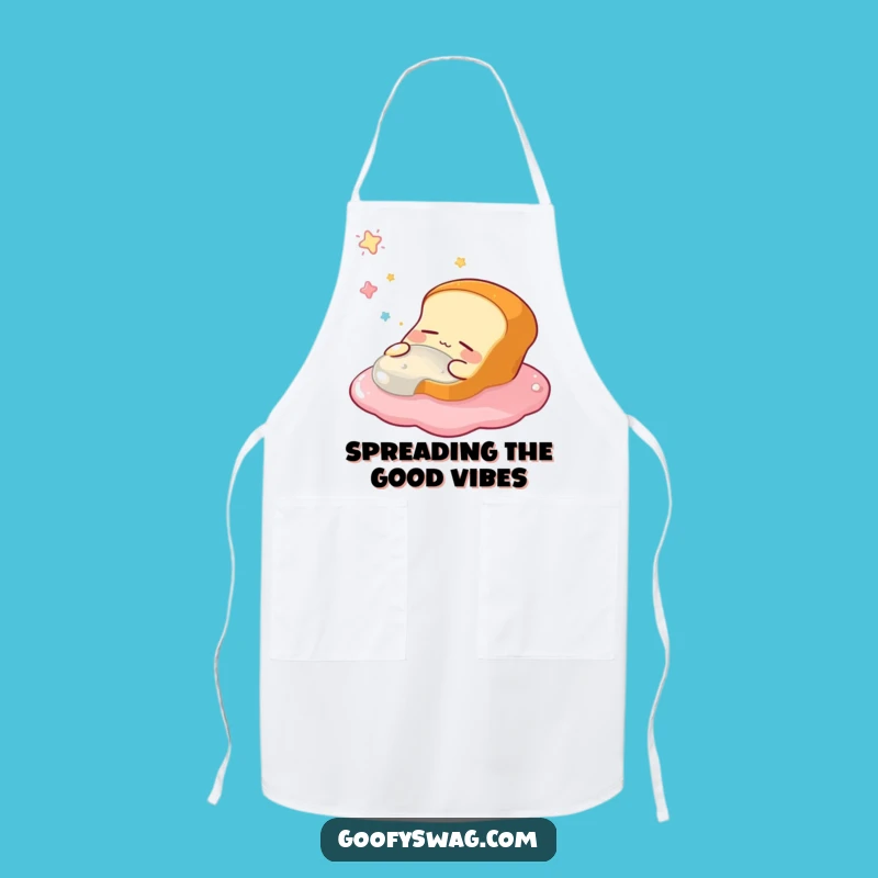 Funny Sleepy Bread Loaf Apron: Cook with Sweet, Dreamy Humor