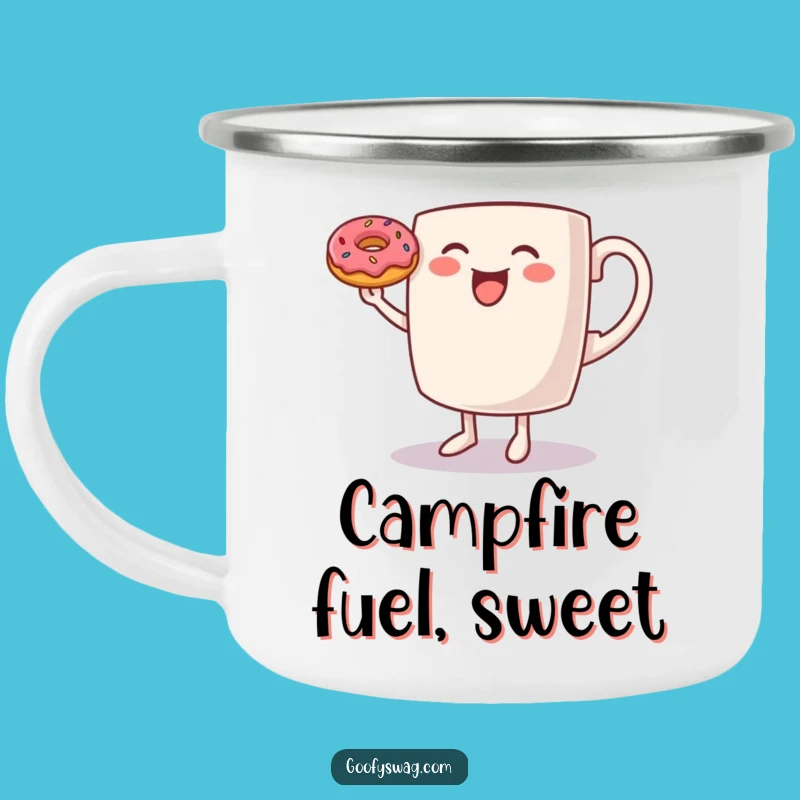 Funny Dancing Coffee Mug Camping Mug: Adventure Fueled by Fun!