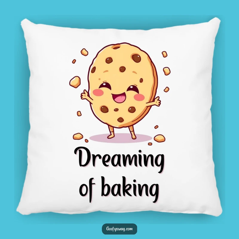Funny Giggling Cookie Pillow: Comfy Humor for Your Cozy Space