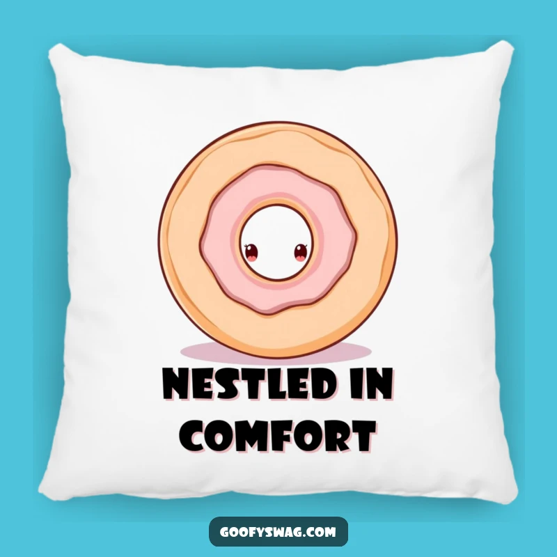 Funny Doughnut Hole Pillow: Bring Cute Curiosity and Humorous Comfort to Your Home