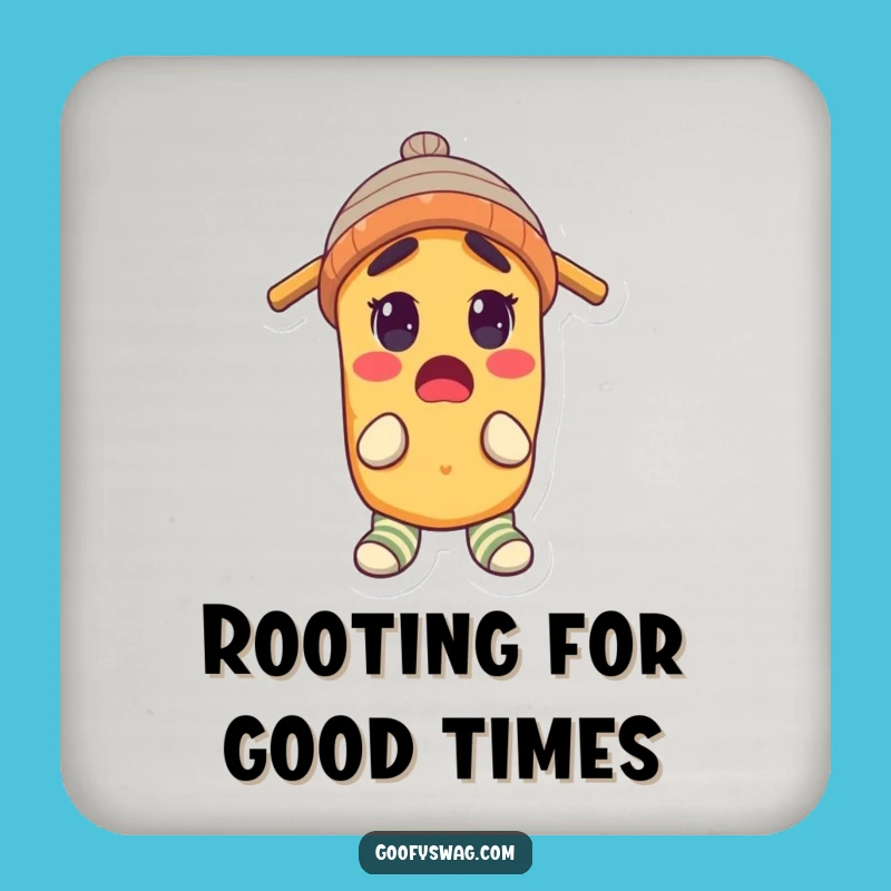 Funny Potato Coaster - Quirky Spud Protection for Your Table