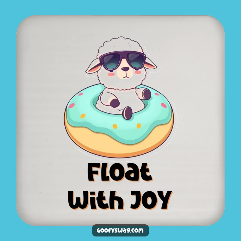 Funny Sheep Coaster: Hilarious Lounger Protection for Your Surfaces