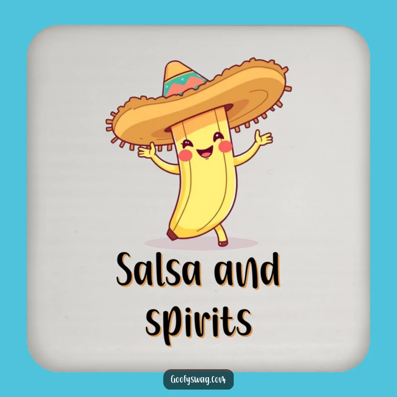 Funny Banana Peel Coaster - Fiesta Drink Protector, Unique Gift