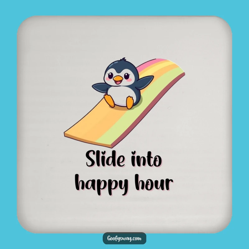 Funny Penguin Ramp Coaster: Protect Surfaces Hilariously, Perfect Party Accessory
