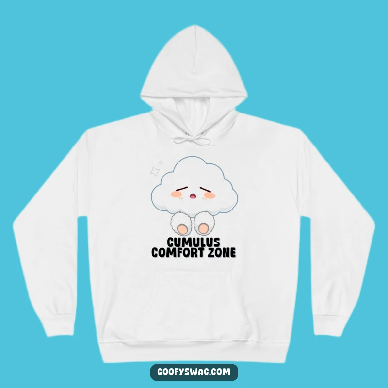 Cozy Funny Sleepy Cloud Hoodie: Warm Hugs and Hilarious Comfort Gift