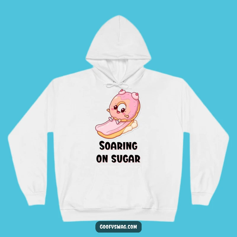 Funny Donut Slide Hoodie: Cozy Up with This Deliciously Humorous and Comfortable Apparel