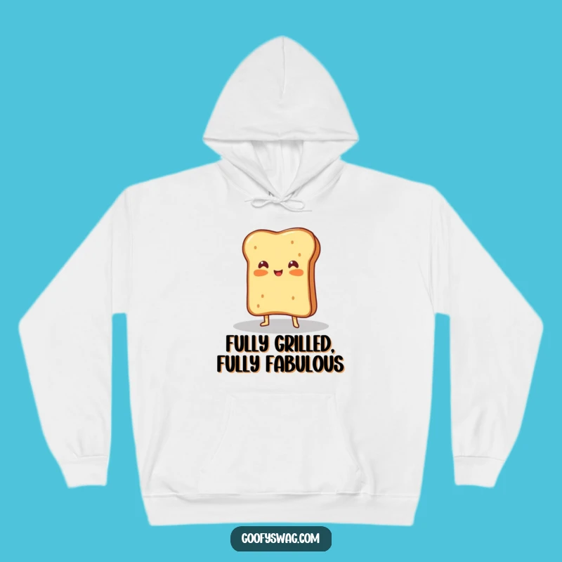 Funny Grilled Cheese Hoodie: Cozy Up with Cheesy Comfort!