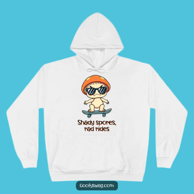 Funny Grumpy Mushroom Hoodie: Cozy and Cool Funny Gift for All