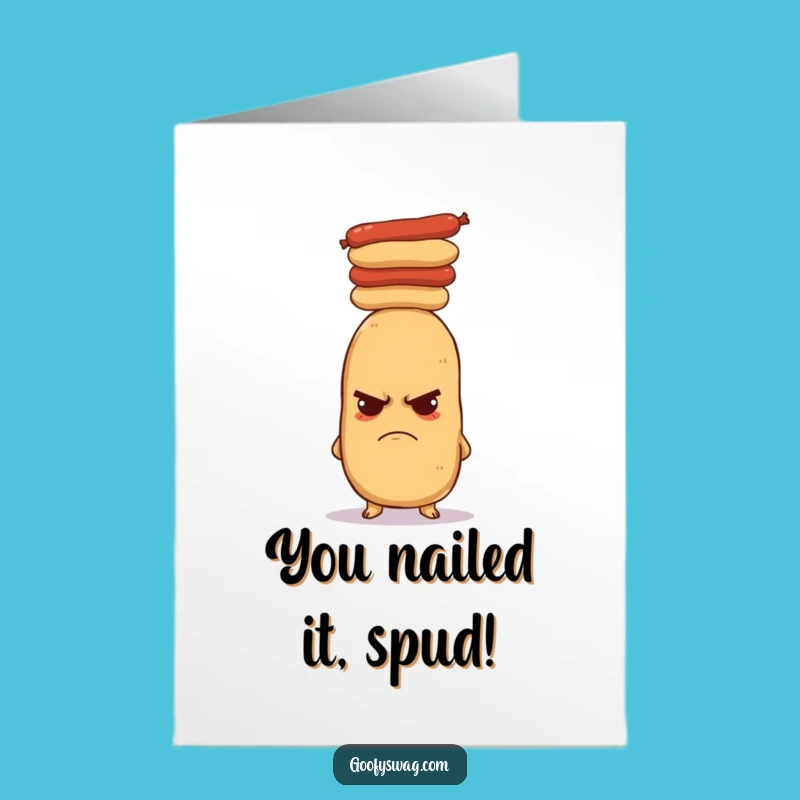 Free Printable Grumpy Potato Congrats Card: Hilarious Downloadable Gift for Their Big Achievement