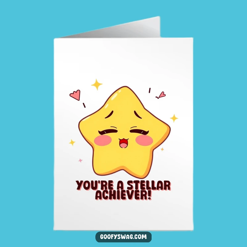 Free Printable Sleepy Star Congrats Card: Rainbow Yawn Humor Downloadable Gift