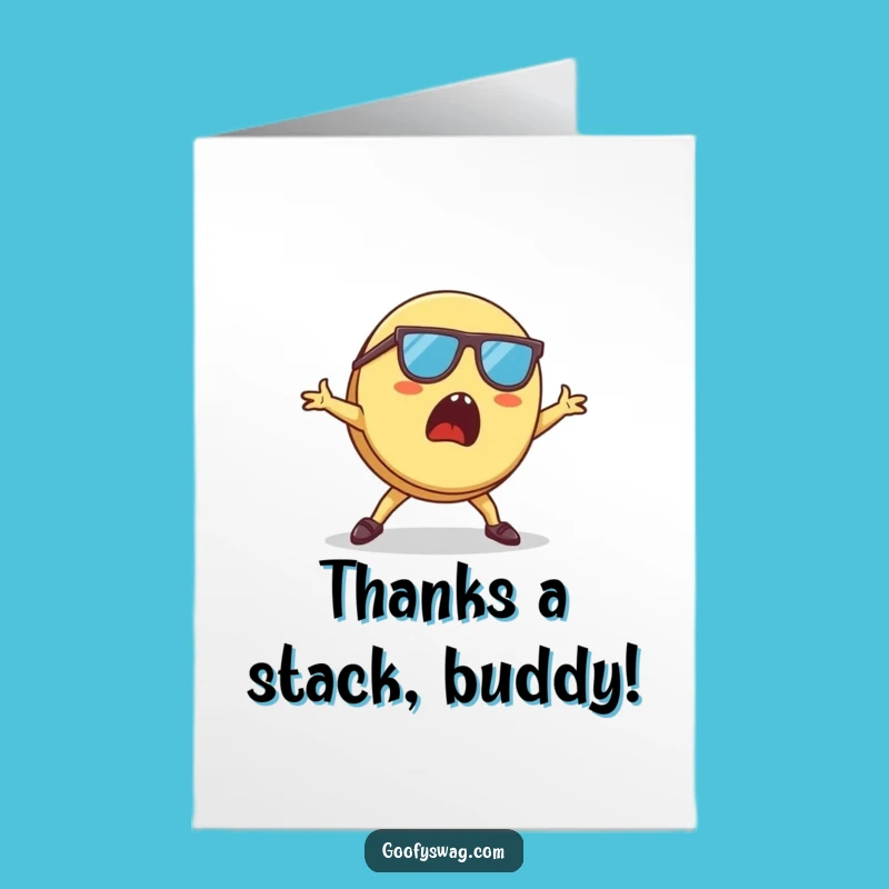Cool Free Printable Pancake Thank You Card - Breakfast Thanks Downloadable!