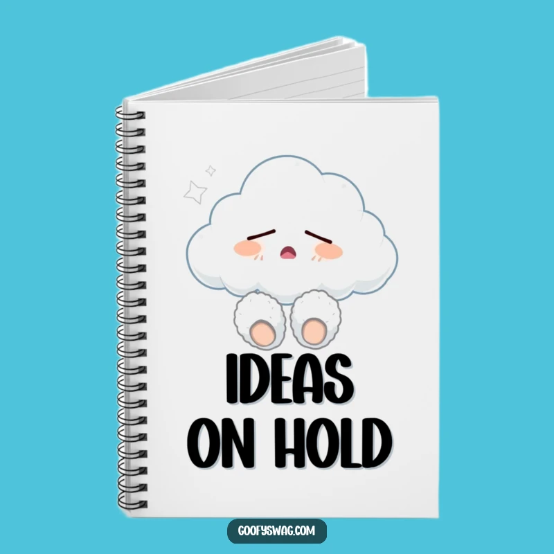 Funny Sleepy Cloud Notebook: Journal Your Dreams with Humor, Great Gift