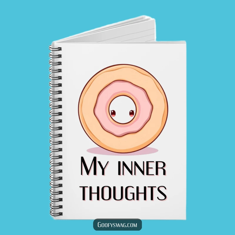 Funny Doughnut Hole Notebook: Record Your Thoughts with This Curious and Hilarious Journal