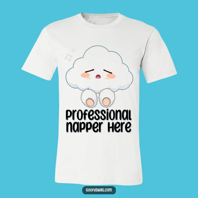 Funny Sleepy Cloud T-Shirt: Ultimate Comfort Gift for Lazy Days